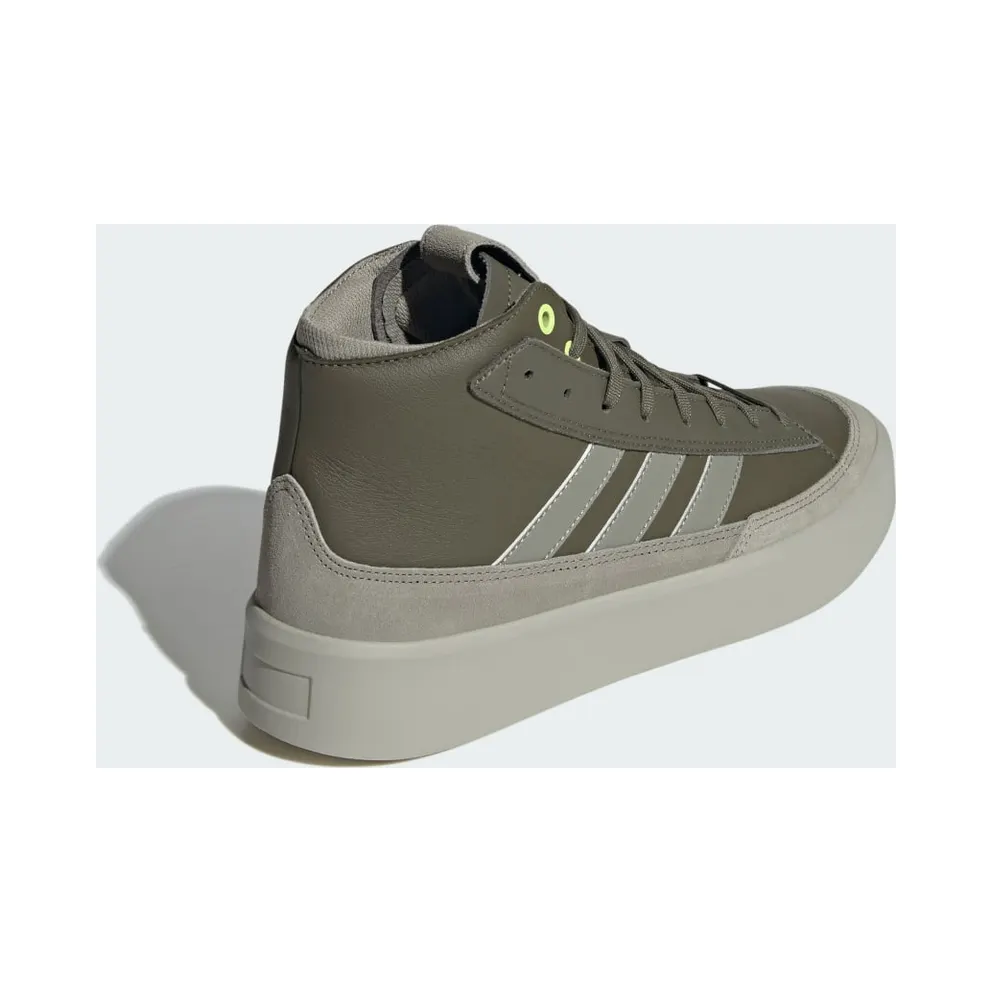 adidas ZNSORED Hi Olive Strata / Silver Pebble / Pulse Lime (IE9415)