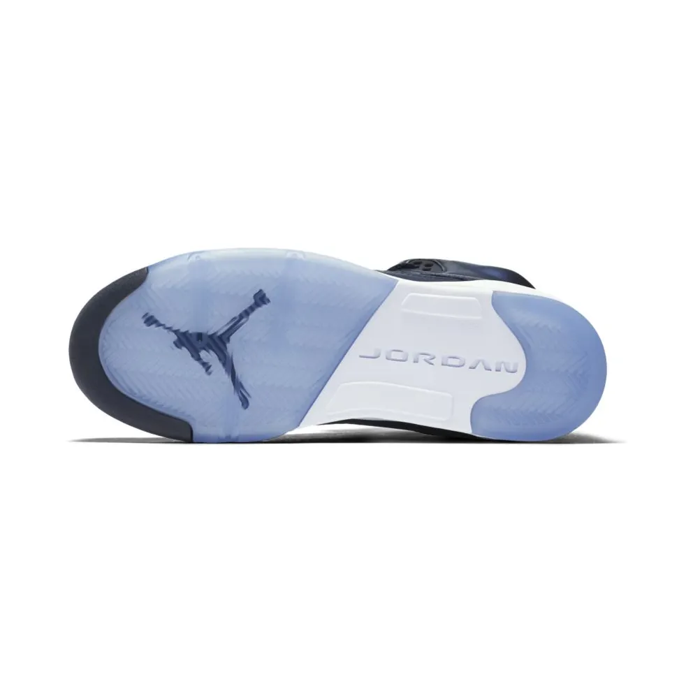 Jordan 5 Retro Bronze (GS) Obsidian/White-Metallic Red Bronze-Bright Grape (440888-416)