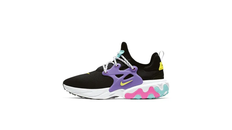 Nike React Presto Octopus Black/Dynamic Yellow-Aurora Green (CK0847-001)