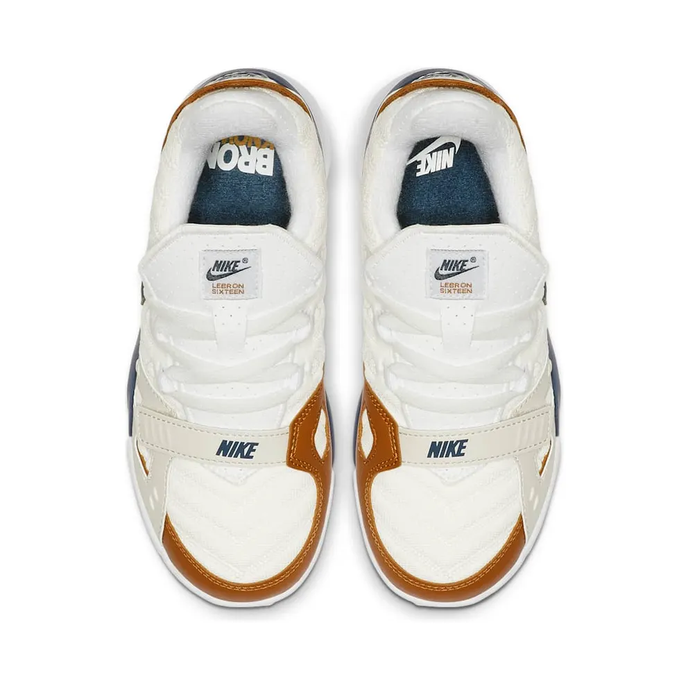 Nike LeBron 16 Medicine Ball (PS) White/Midnight Navy-Ginger (CJ6705-100)