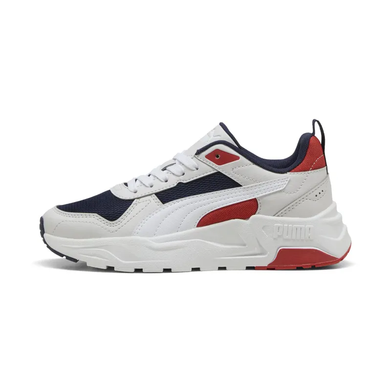 Puma Trinity 2 LT “Puma Navy / Puma White / Feather Gray / Red Fire” (403703_03)