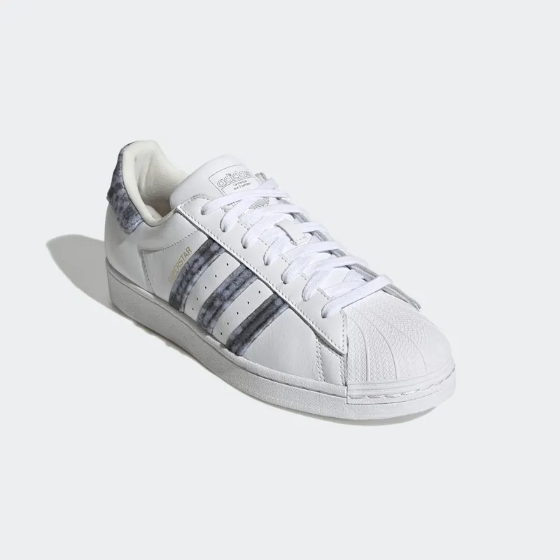 Adidas Superstar Cloud White / Wonder Steel / Gold Metallic (H03414)