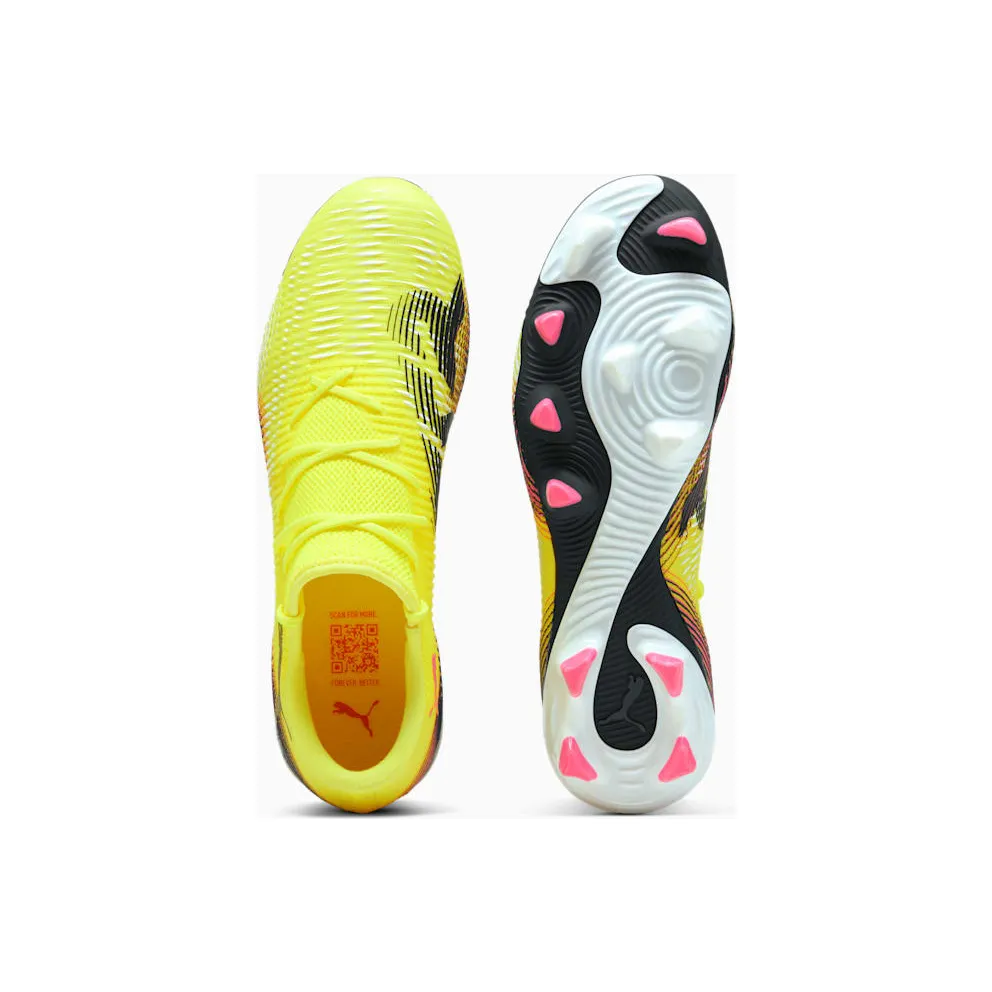 Puma Future 8 Match Low FG/AG Yellow Alert Black Sun Struck (108372-03)