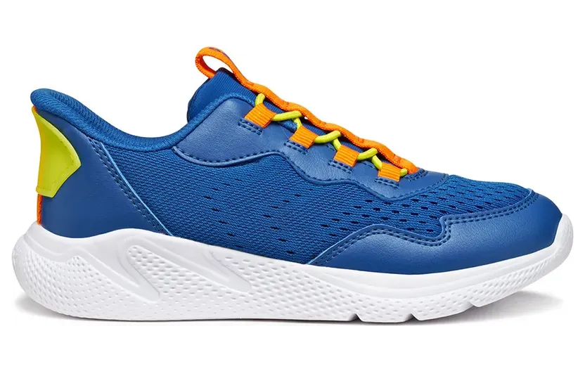 Geox sneaker Koningsblauw/Oranje (J65NQA01454-C0685)