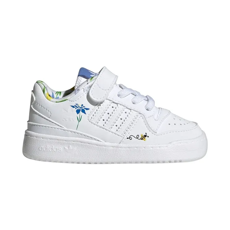 adidas Forum Low Cloud White Blue Fusion Green (HP6247)