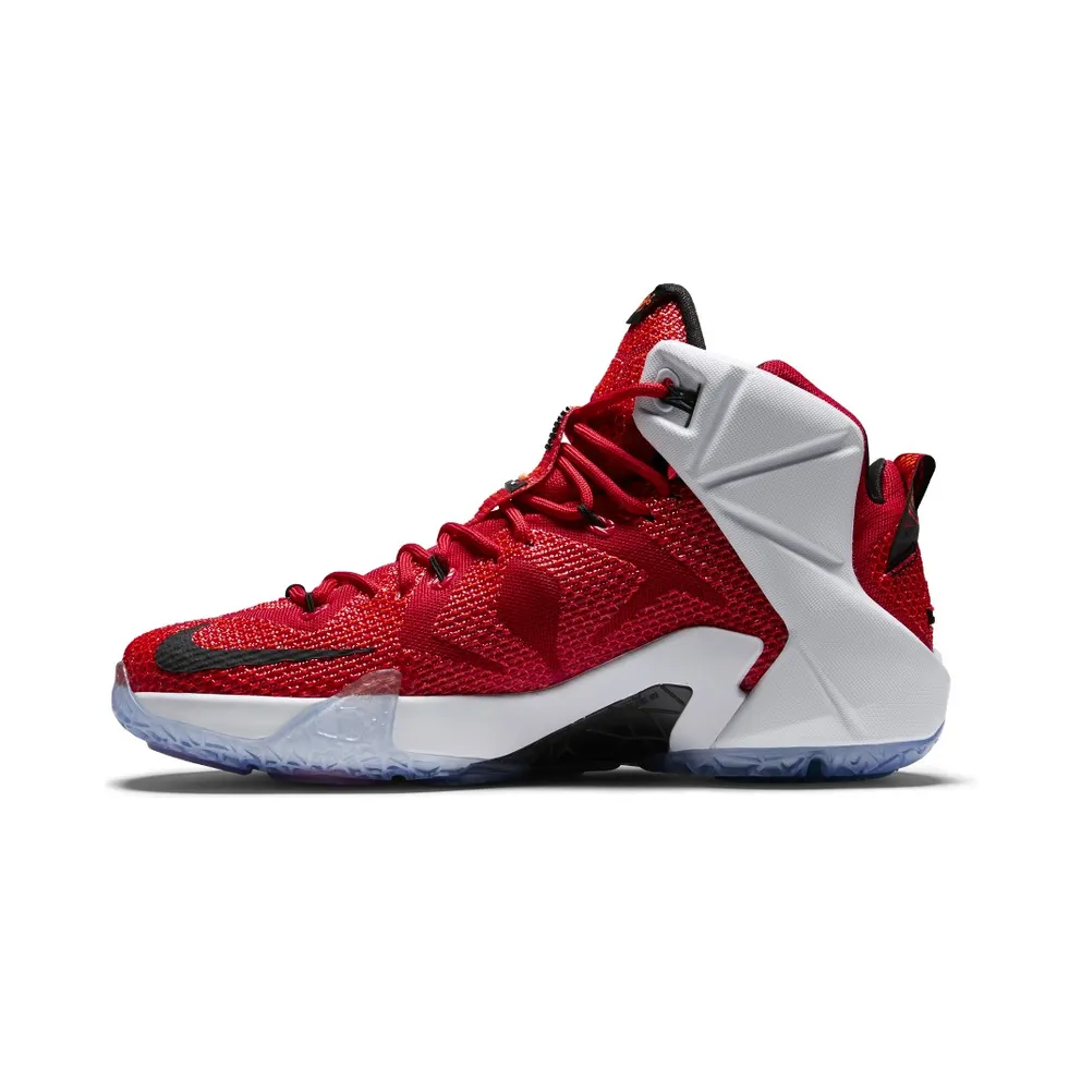 Nike LeBron 12 Heart of a Lion Red/White-Crimson-Black (684593-601)