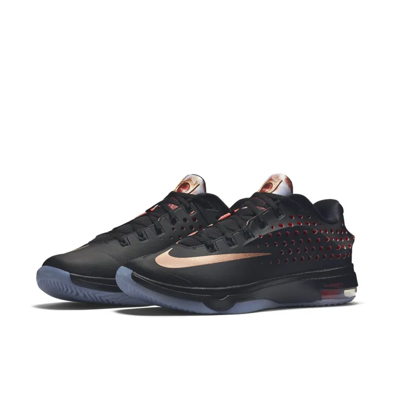 Nike KD 7 Elite Rose Gold Black/Metallic Red Bronze-Classic Charcoal (724349-090)