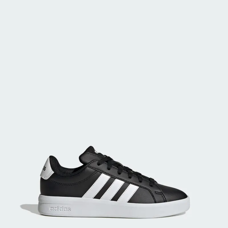 Adidas GRAND COURT 3.0 Shoes JUNIOR Core Black / Cloud White / Cloud White (JP9366)