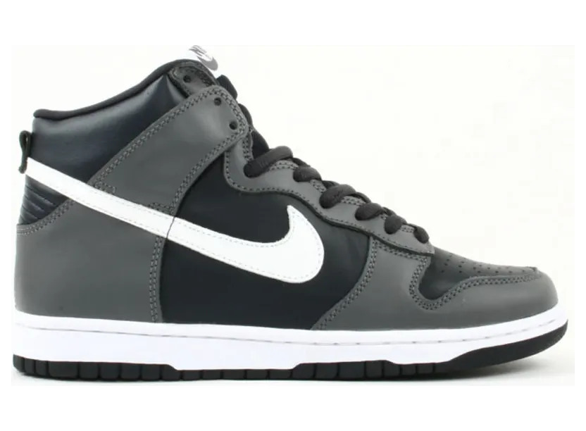 Nike Dunk High Light Graphite Dark Obsidian