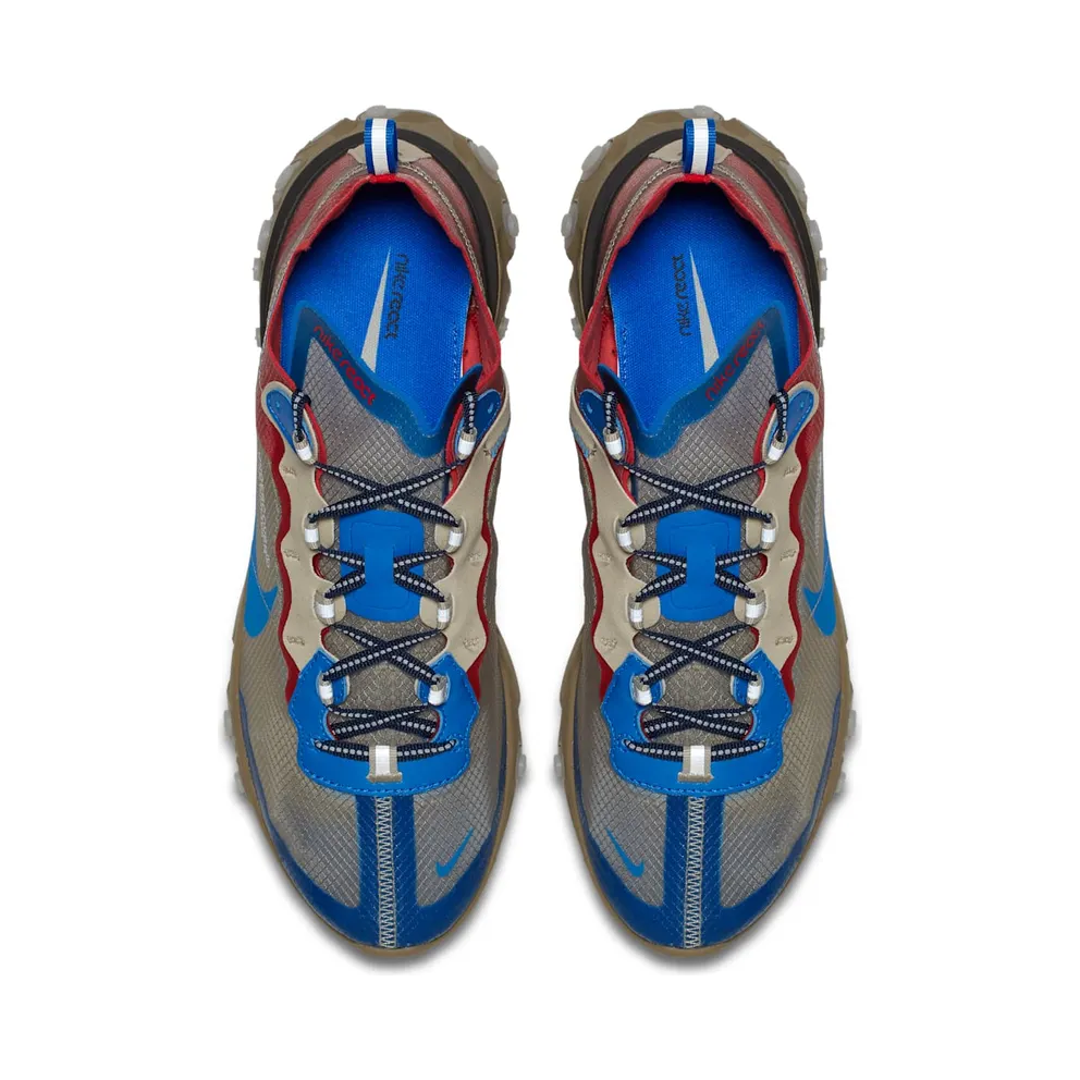 Nike React Element 87 Undercover Light Beige Chalk Light Biege Chalk/Signal Blue (BQ2718-200)