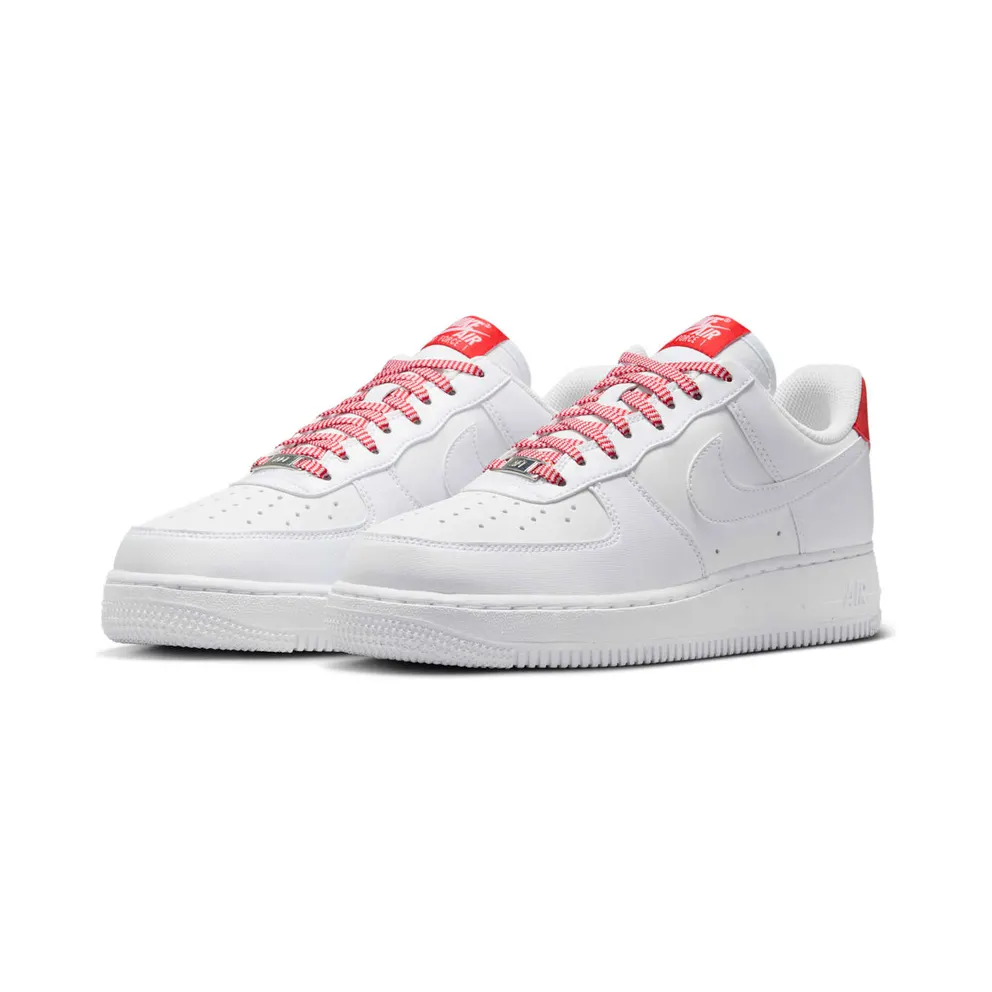 Nike Air Force 1 Low ’07 White Pink Foam Metallic Silver Light Crimson (IB7167-103)