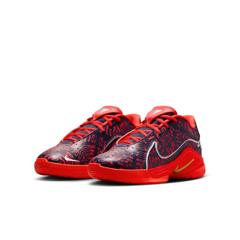 Nike LeBron 22 Bright Crimson Obsidian (HQ3673-400)