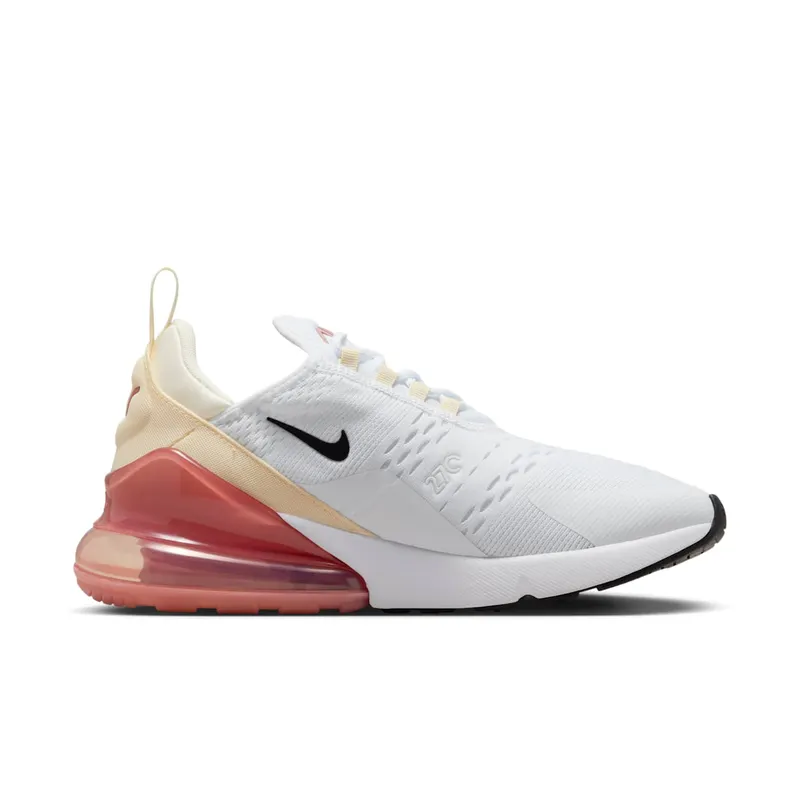 Nike AIR MAX 270 “White Pale Ivory Muslin Black” (AH6789-123)