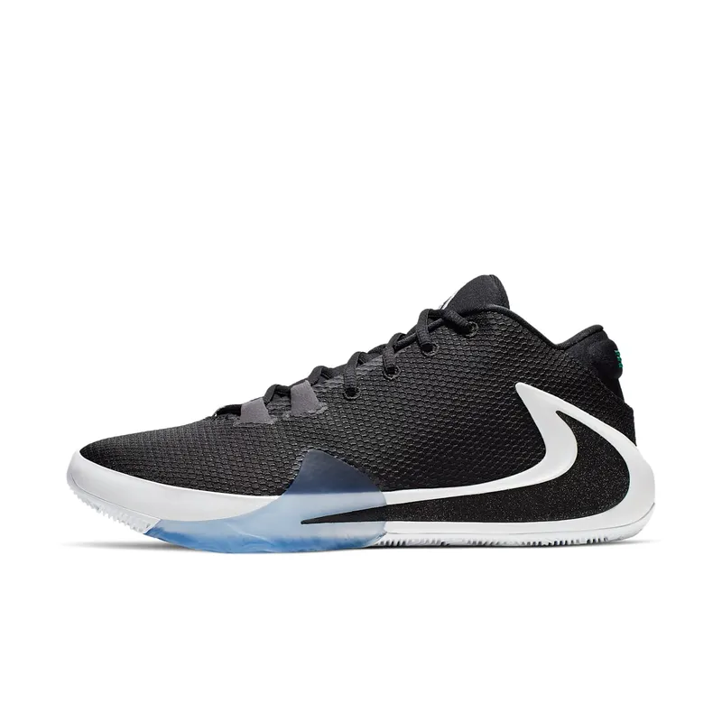 Nike Zoom Freak 1 Black White Black/Black-White-Lucid Green (BQ5422-001)