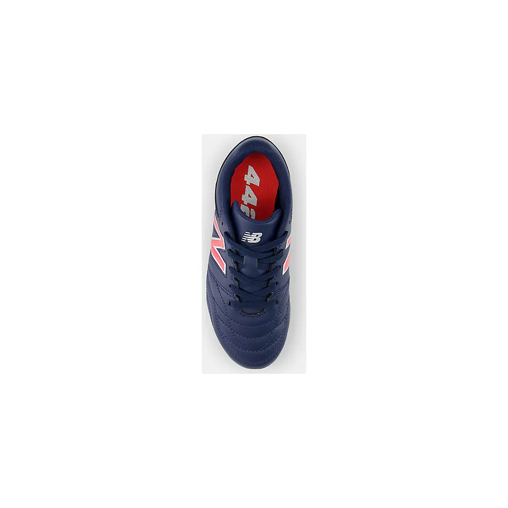 New Balance 442 Academy FG v2 Navy Silver Energy Red (JS43FMP2)