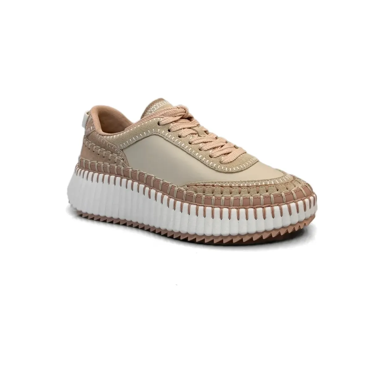 Chloe Chloé Nama met stikseldetail “White” (CHC24S00RBD)