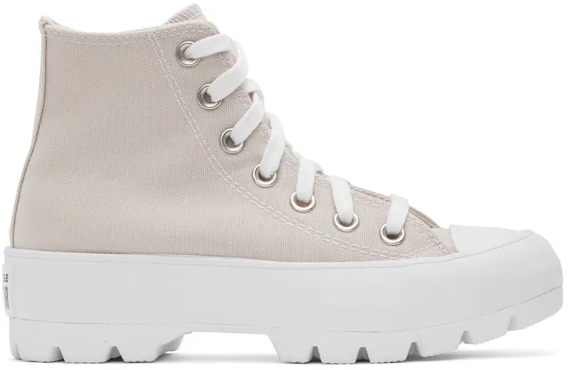 Converse Beige Chuck Taylor All Star Lugged High (A01656C)