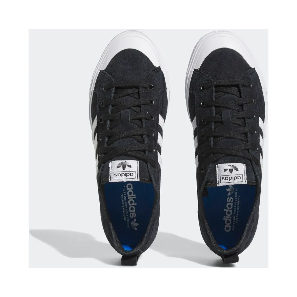 adidas Nizza Low ADV Core Black / Cloud White / Cloud White (HQ3632)