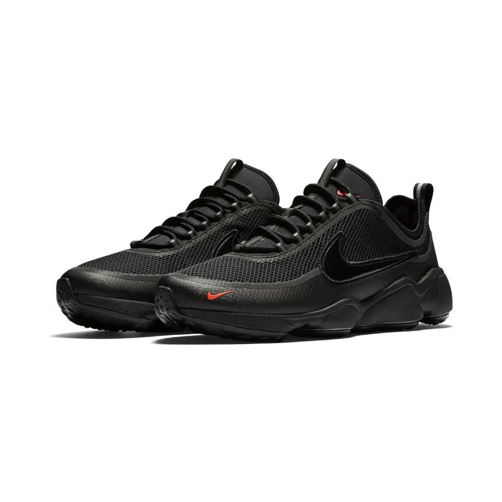 Nike Air Zoom Spiridon Black Bright Crimson Black/Black-Bright Crimson (876267-002)