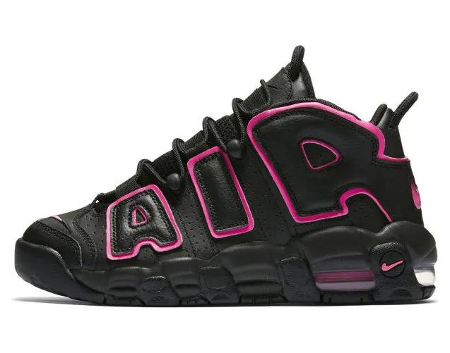 Nike Air More Uptempo GS Black Pink Blast (415082-003)