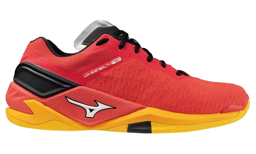 Mizuno Wave Stealth Neo Radiant Red White Carrot Curl (X1GA200001)