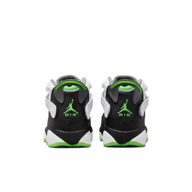 Jordan 6 Rings White Black Green (323419-130)
