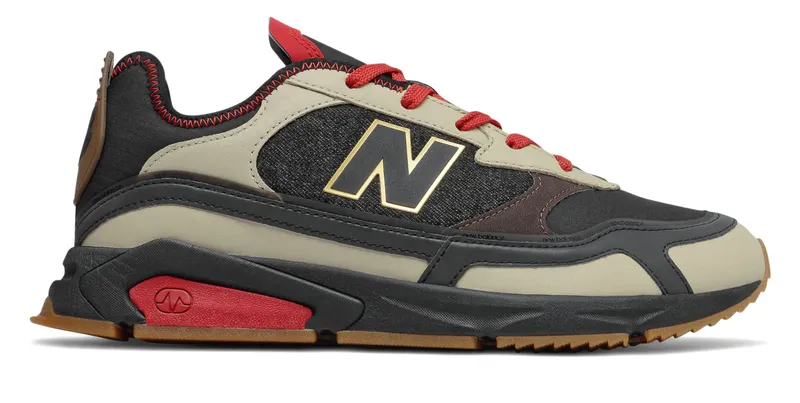 New Balance X Racer Shoe Palace YOTR (2020) Black/Tan-Red (MSXRCSPC)
