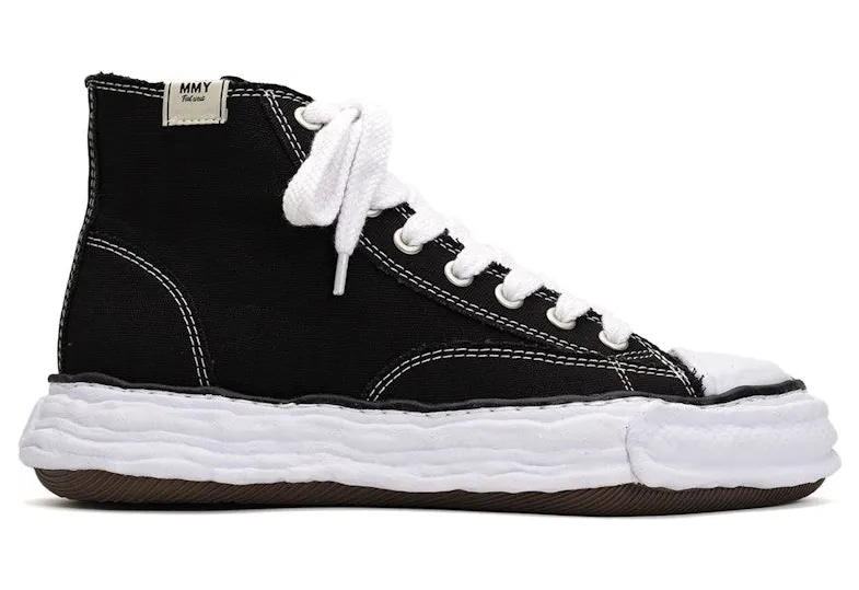 Maison Mihara Yasuhiro Peterson 23 OG Sole Canvas High Black White (A11FW701-BLKWHT)