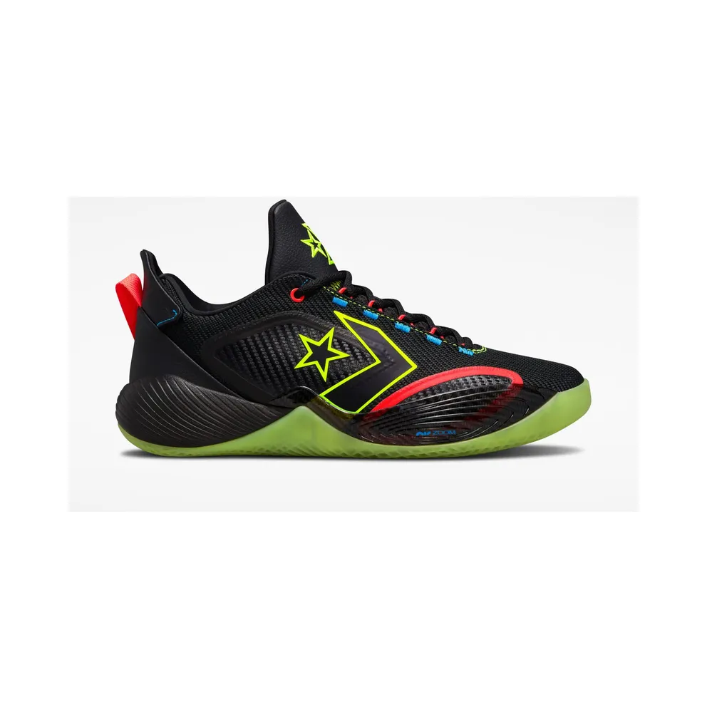 Converse All Star BB Shift Neon Schwarz/Solar Red/Blue Hero/Volt (A01246C)