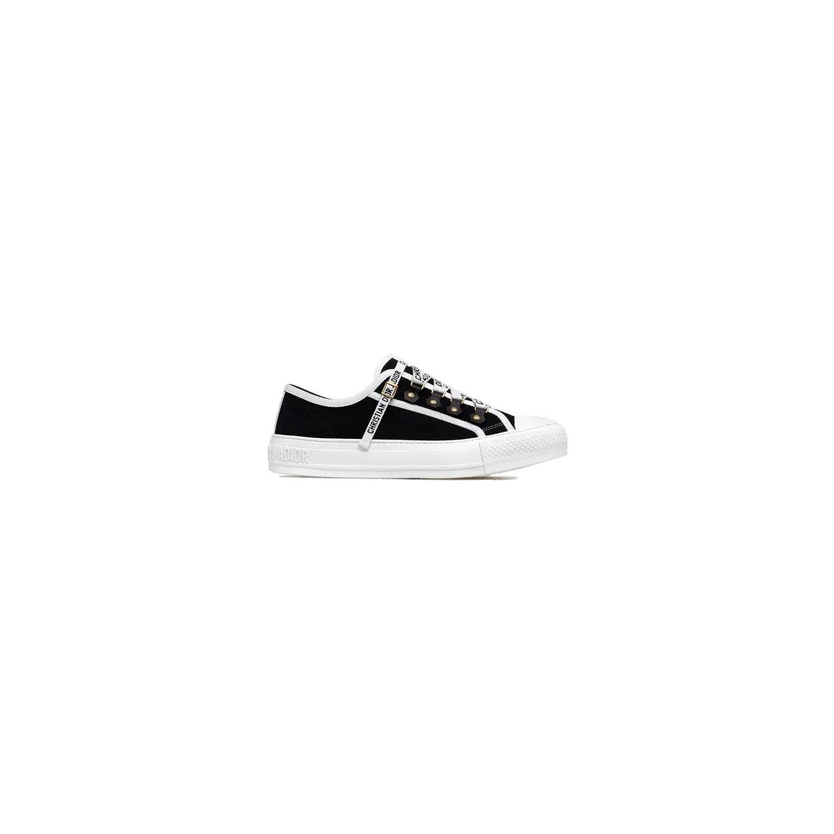 Dior Walk’N’Dior Low Top Black Canvas (W)