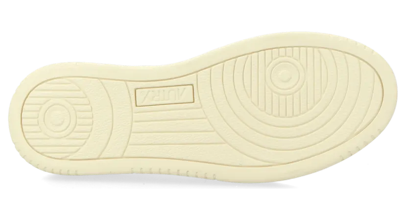 Autry Medalist Low W (leat / suede white / bud green) – AULWLS65 (5)