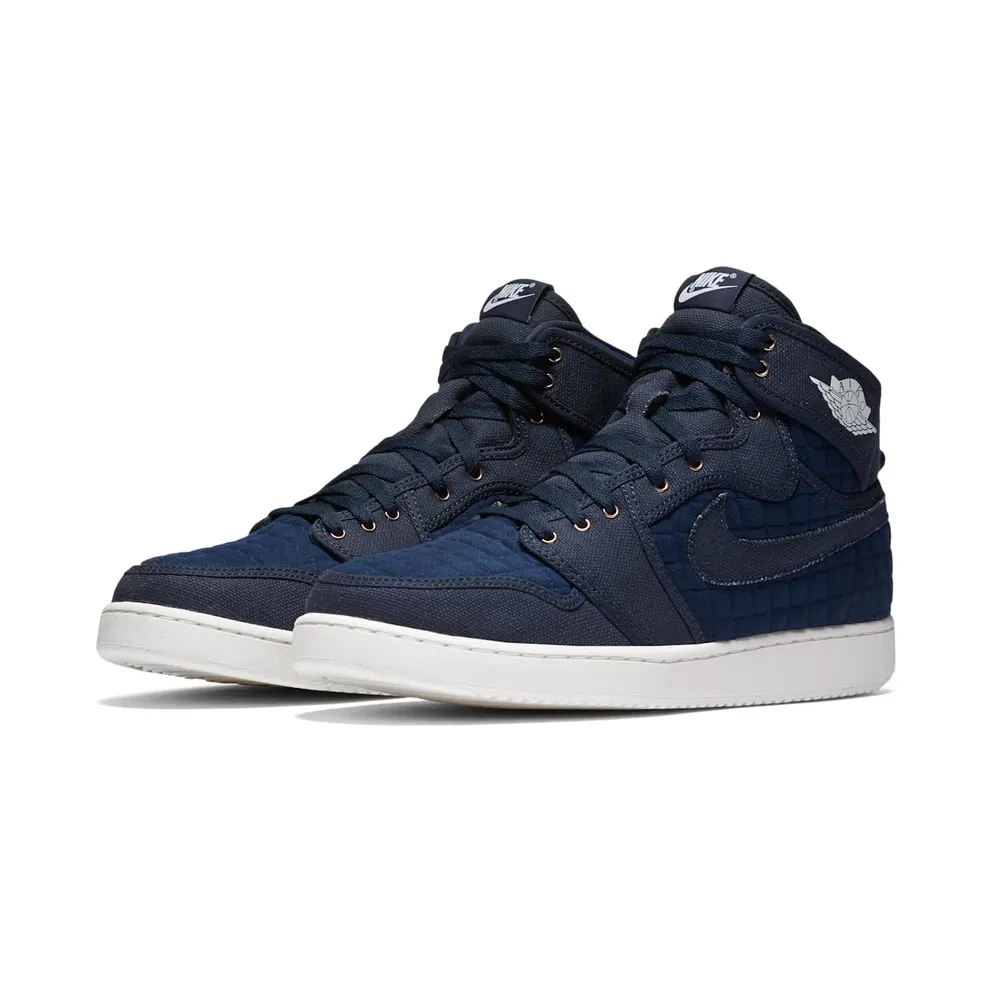Jordan 1 Retro AJKO Blue Quilted Obsidian/White-Metallic Red Bronze (638471-403)