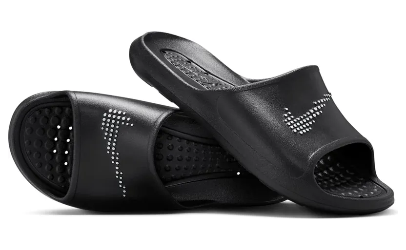 Nike Victori One Badslipper voor heren Zwart (CZ5478-001)