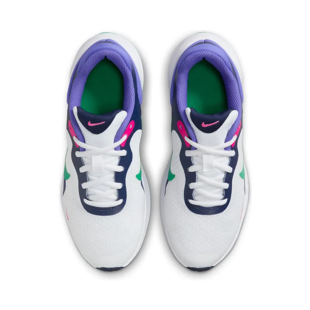 Nike Revolution 7 GS “Midnight Navy Stadium Green” (FB7689-101)