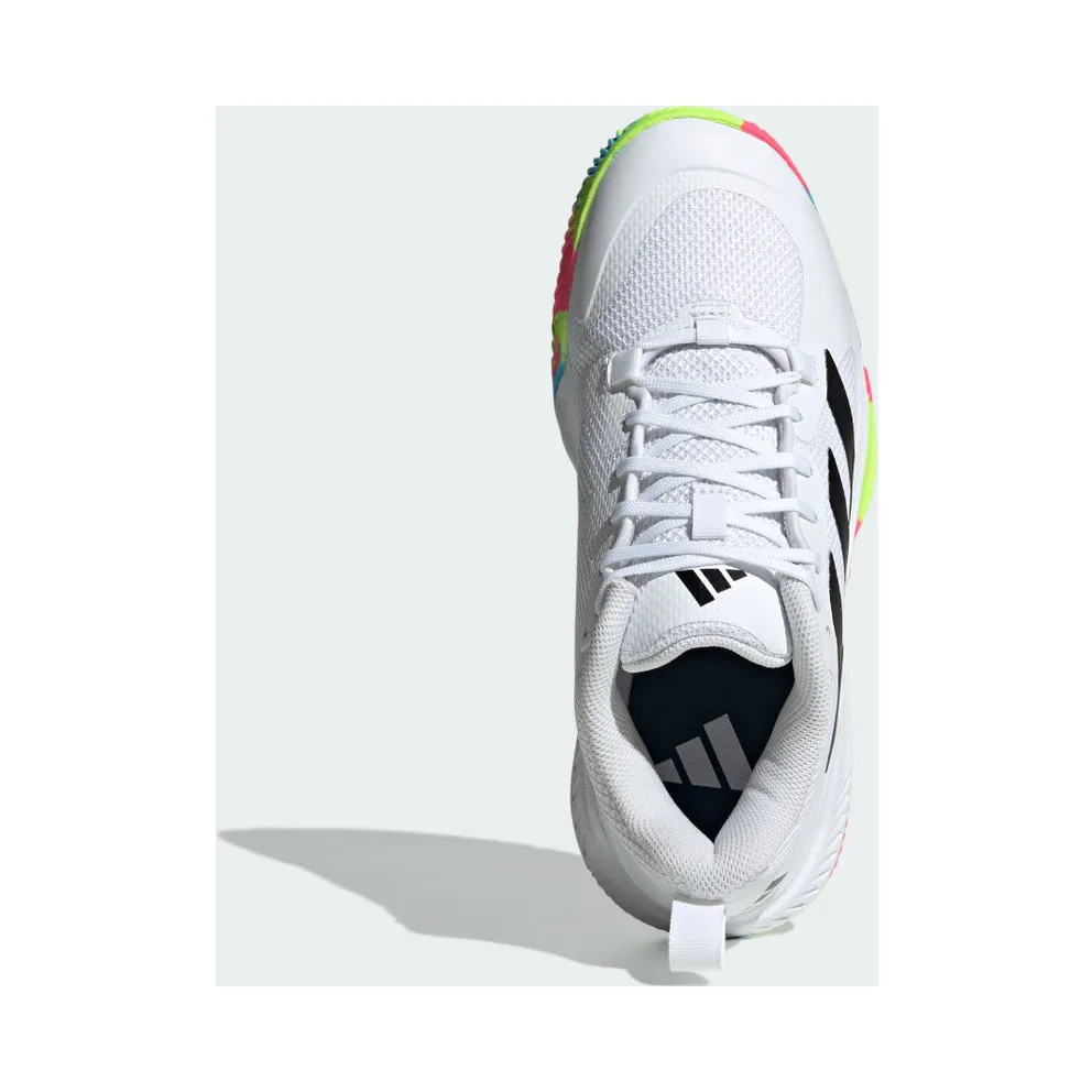 Adidas Court Team Bounce 2.0 Cloud White / Core Black / Lucid Lemon (IH8109)