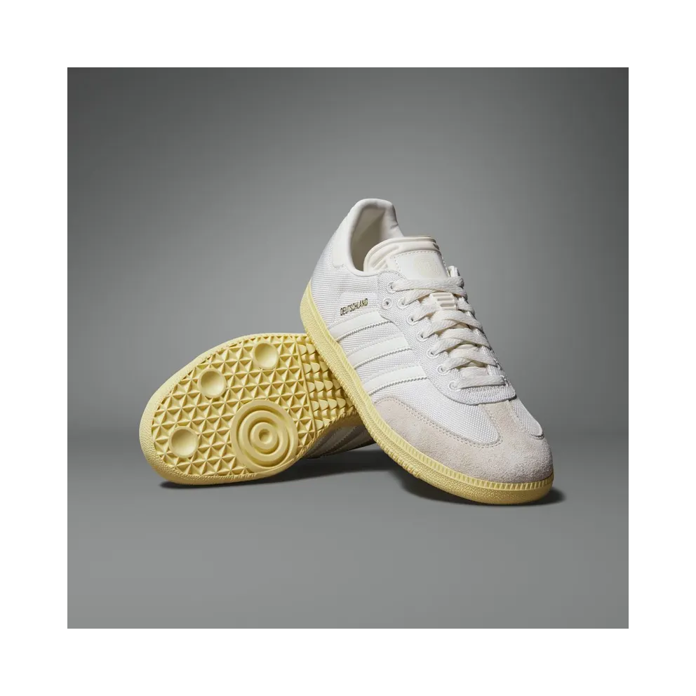 Adidas Samba Duitsland Indoor Football Boots Cloud White / Off White / Almost Yellow (JH5649)