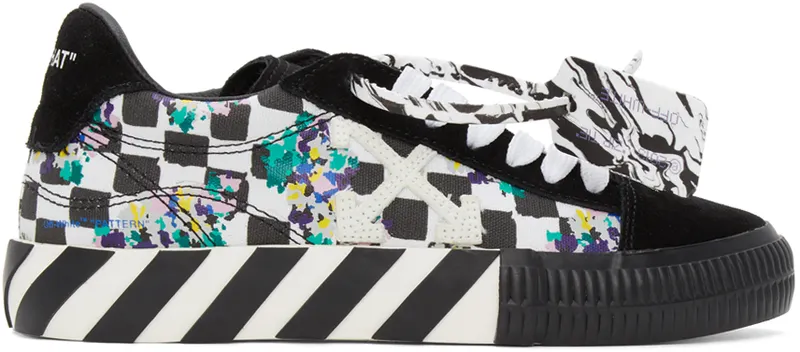 Off-White Check Vulcanized “Black/White” (OWIA178S21FAB0018410)