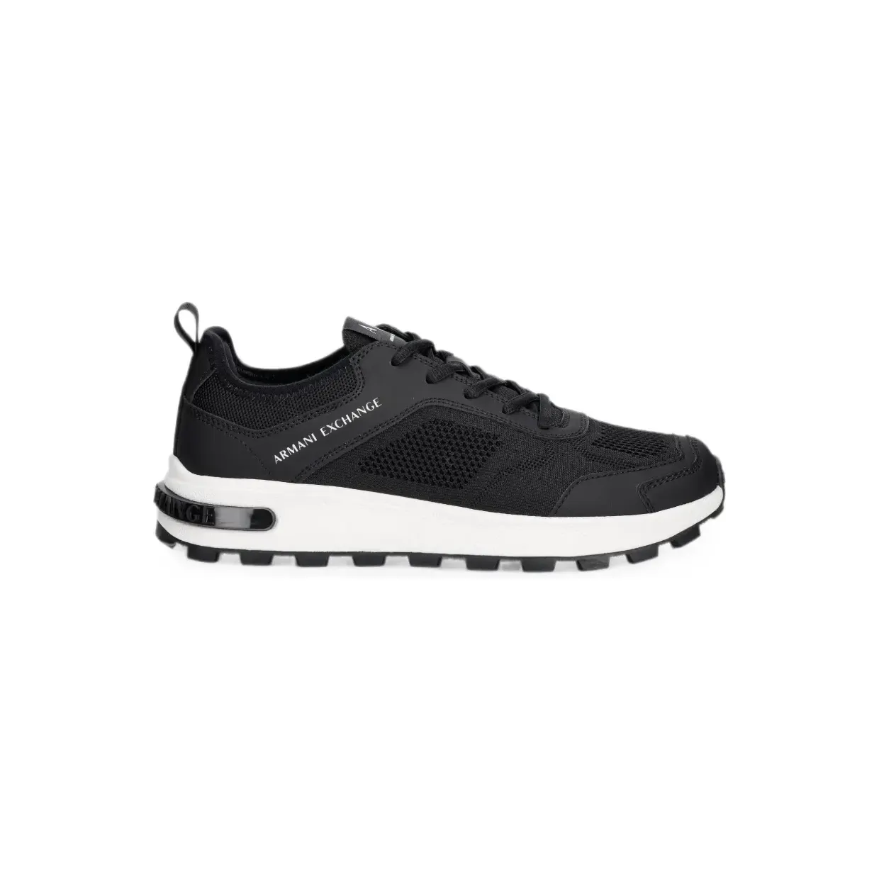 Armani Exchange met logoprint en mesh vlak “Black” (XM003611AF29101UC001)