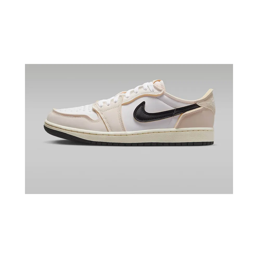 Air Jordan 1 Retro Low OG White/Light Orewood Brown/Black/Coconut Milk (DV0982-100)