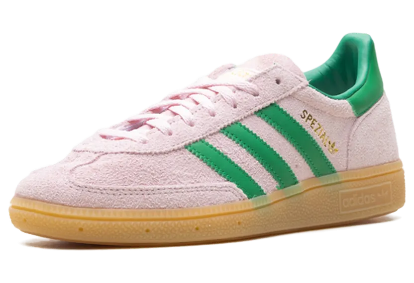 adidas Handball Spezial “Clear Pink”: zachtroze met groen en goud (3)