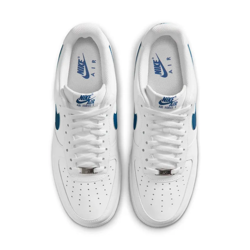 Nike Air Force 1 Low ’07 “White Court Blue” (FJ4146-123)