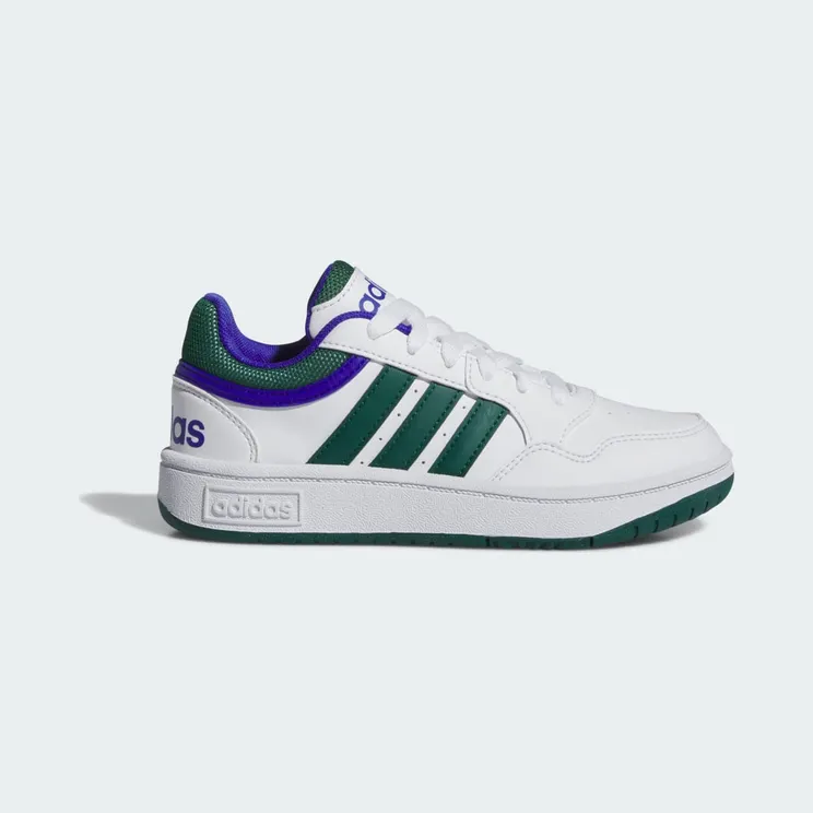 Adidas Hoops Cloud White / Collegiate Green / Lions Blue (IH8012)