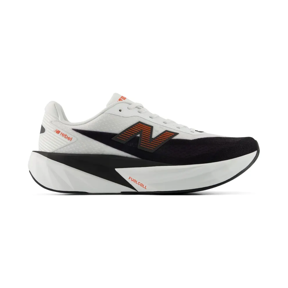 NEW BALANCE FuelCell Rebel v5 “WHITE / NEO FLAME” (MFCX93C)