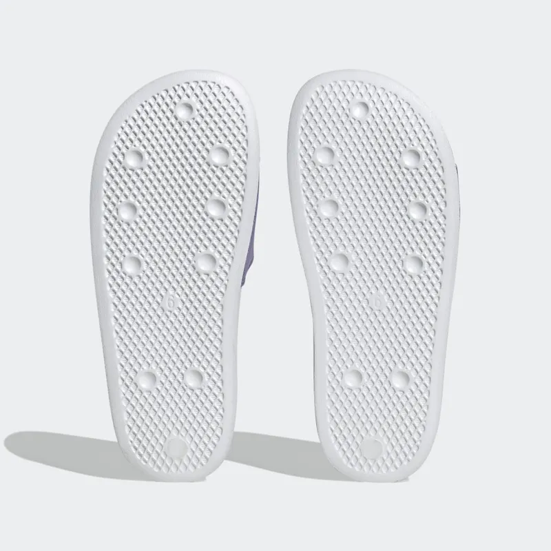 Adidas Adilette Lite Slides Cloud White / Magic Lilac / Shock Purple (IG7071)