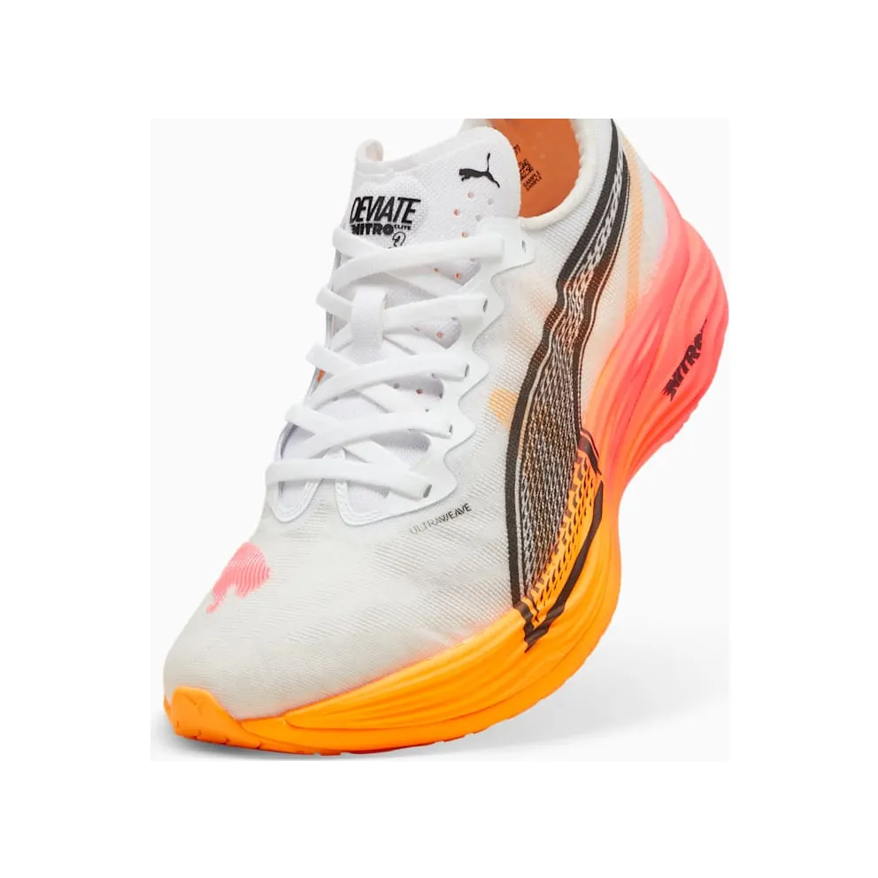 Puma Deviate Nitro Elite 3 White Sunset Glow (310639-01)