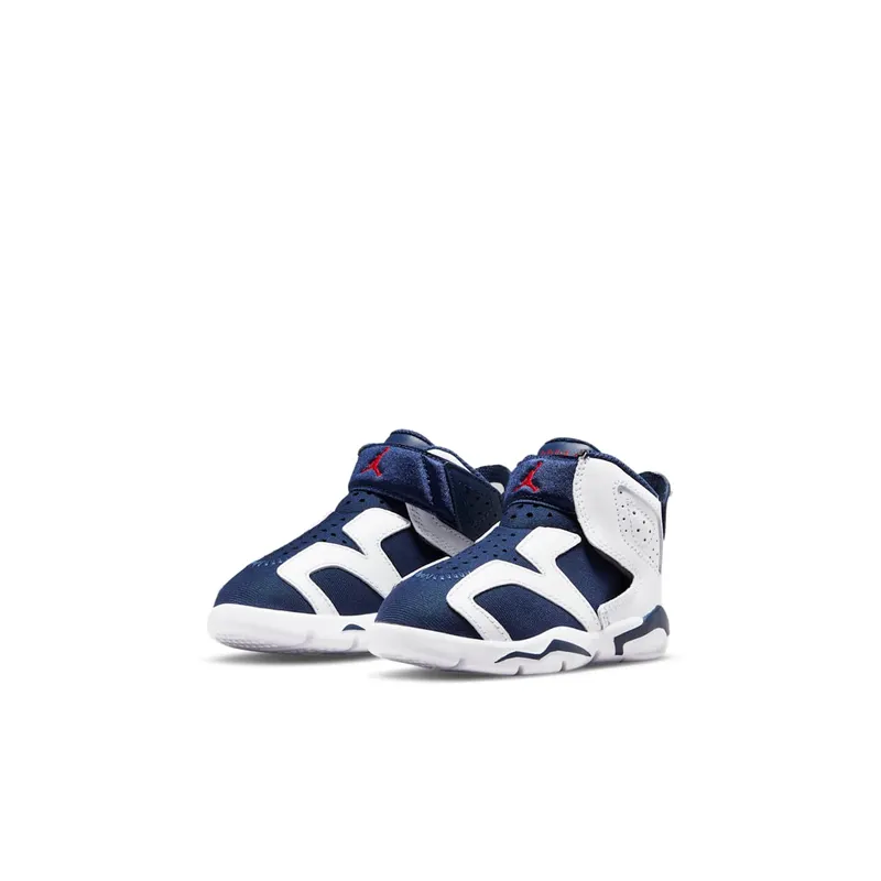 Jordan 6 Retro Little Flex White Navy (TD) (CT4417-130)