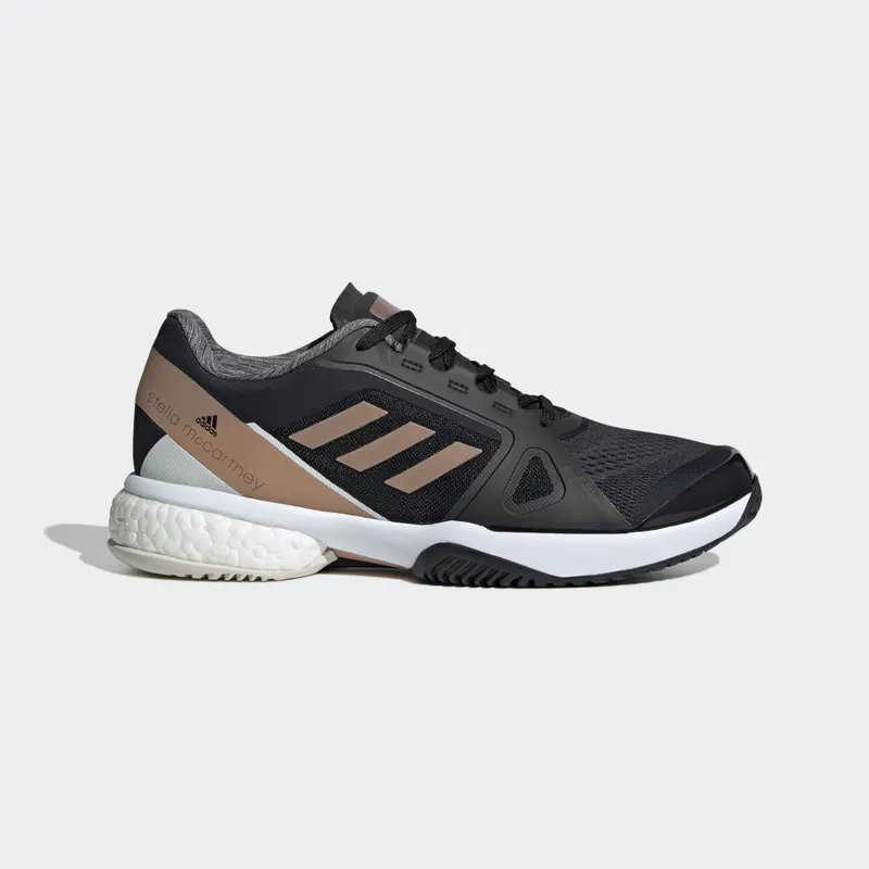 adidas Barricade Boost Stella McCartney Black Copper Metallic (W) (FW9883)