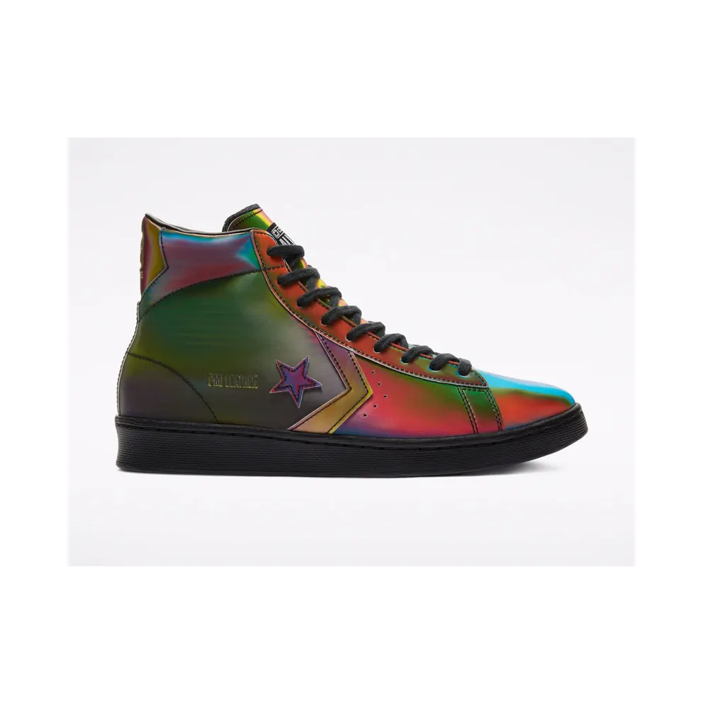 Converse All Star Pro Leather High Top Black/multi/white (170494C)