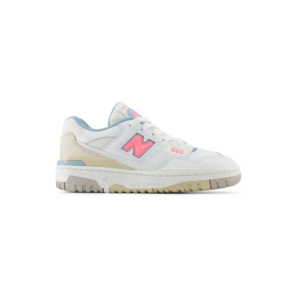 New Balance 550 White Ultra Pink (GSB550EP)
