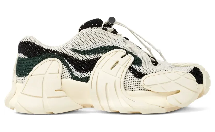 CamperLab Chunky Tormenta Sneakers mit Strickeinsatz – Weiß (A500042001)